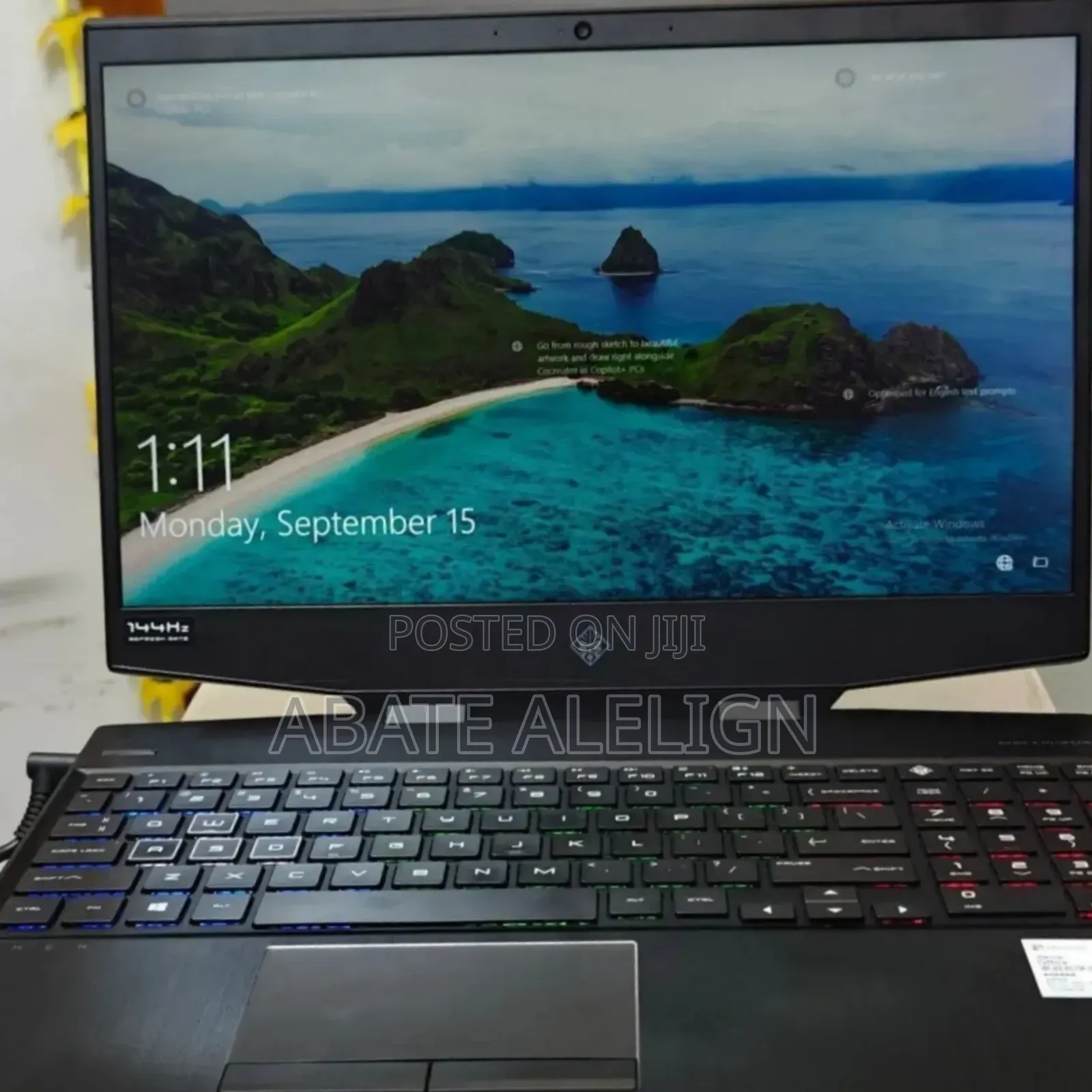 New Laptop HP Omen 15 16GB Intel Core i7 SSD 512GB