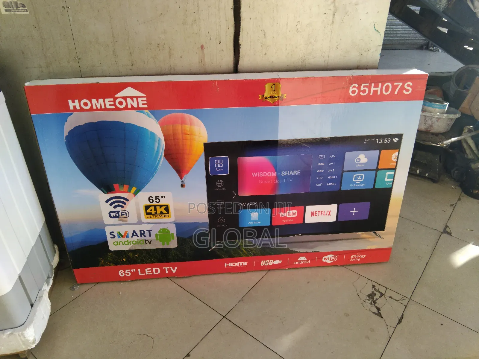 Homeone 65 Inch Weeboss Tv