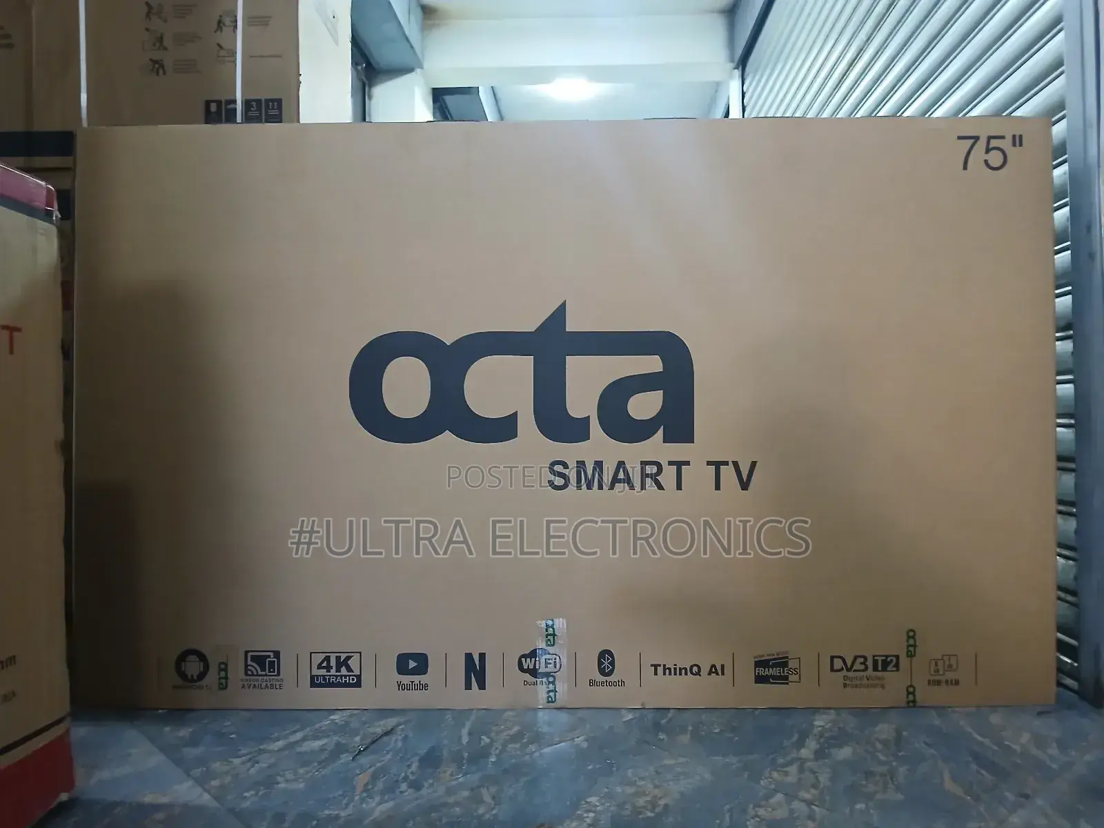 Octa Inch Smart Android Tv New Arrival 2025 Youtube and Wifi Access