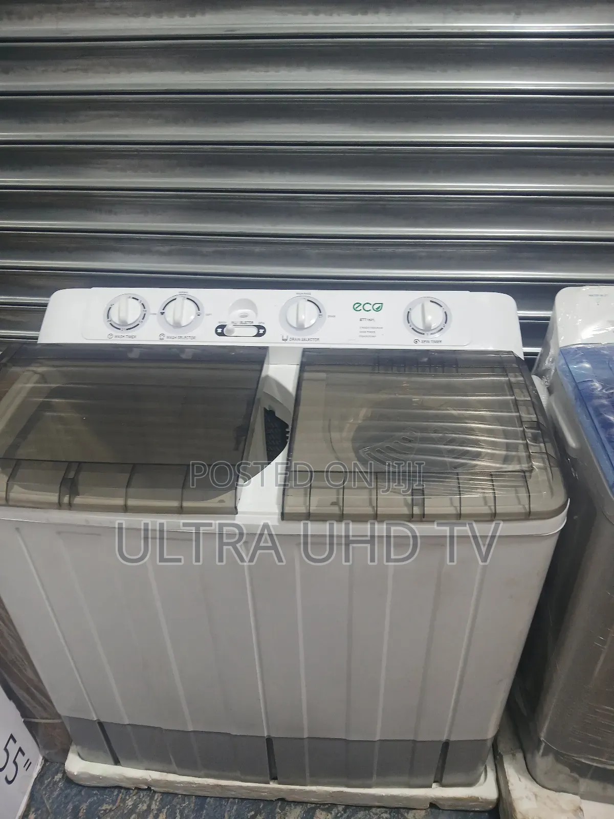 Eco Washing Machine 14.Kg Copper and Buzzer Motor Soak Timer 35m