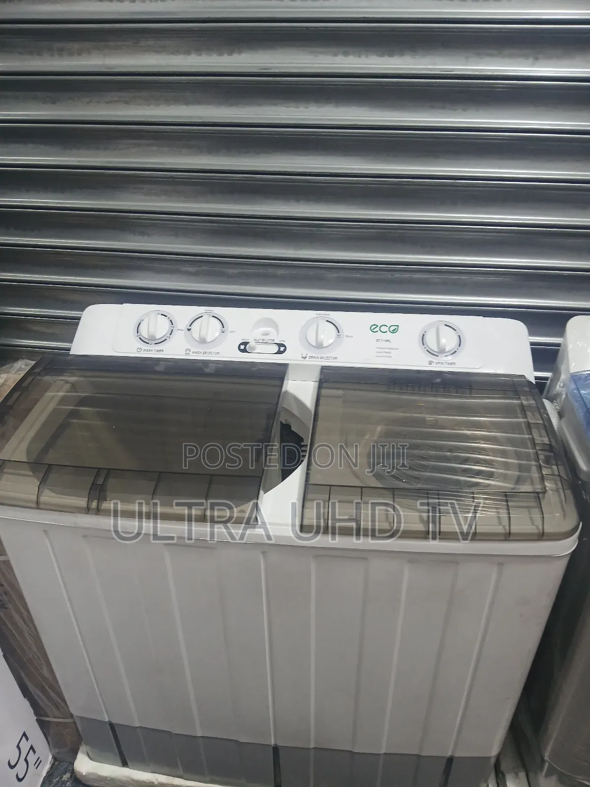 Eco Washing Machine 14.Kg Copper and Buzzer Motor Soak Timer 35m