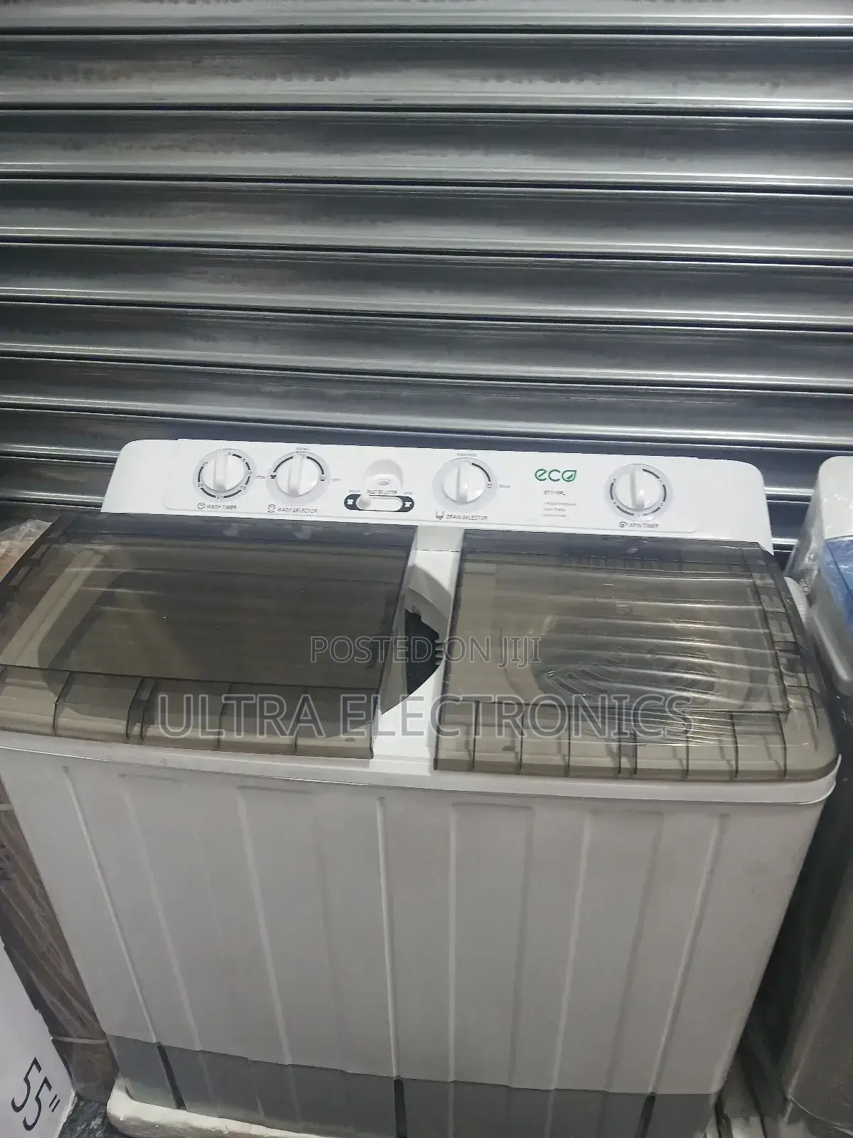 Eco Washing Machine 14.Kg Copper and Buzzer Motor Soak Timer 35m