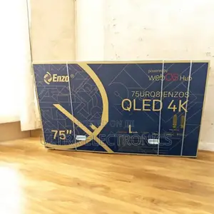 Enzo 75" Qled Smart Tv. Model: 75urq8 Enzos Operating System:
