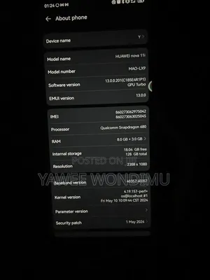 Huawei nova 11i 128 GB