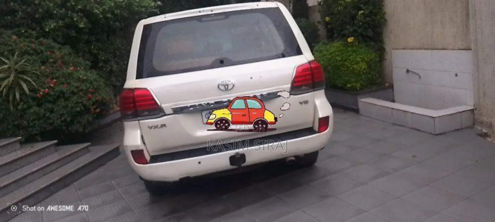 Toyota Land Cruiser 100 4.2 TD 2004 White