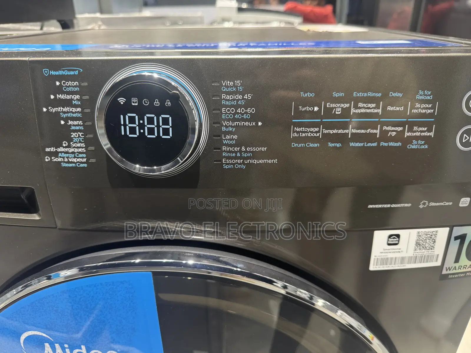 Midea 12kg Full Automatic Washing – Powerful Energy Efficient!