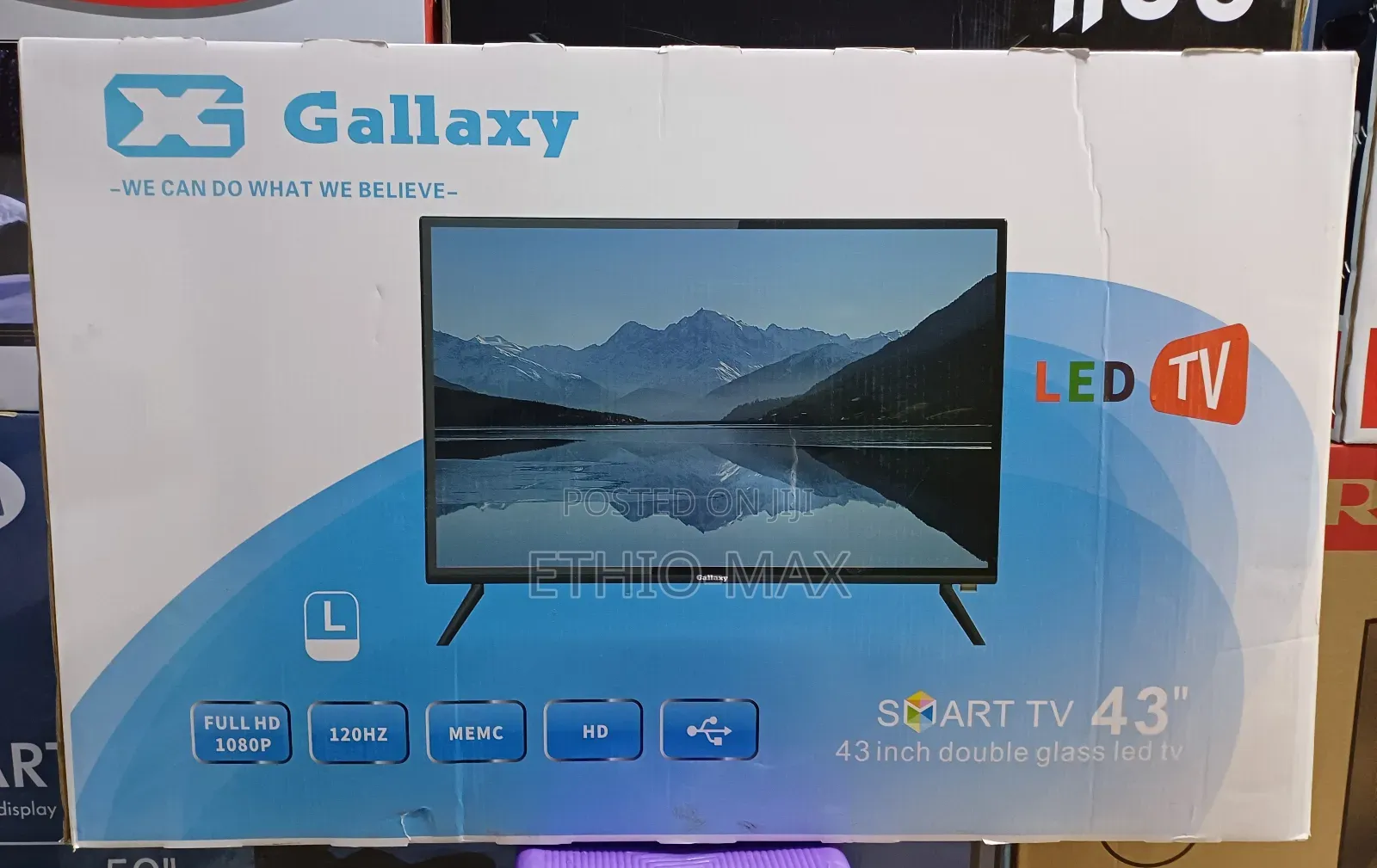 Galaxy 43” Smart Android Tv – Original | Clear Picture| New Arrival