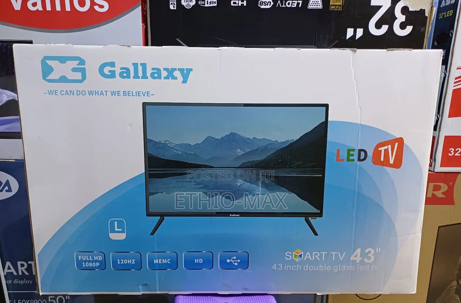 Galaxy 43” Smart Android Tv – Original | Clear Picture| New Arrival