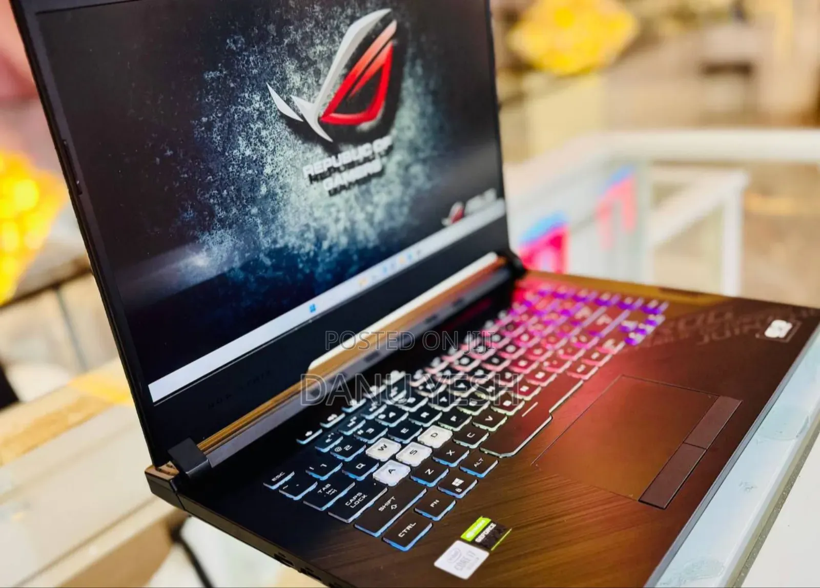 New Laptop Asus ROG Strix G15 G512 16GB Intel Core I7 SSD 512GB