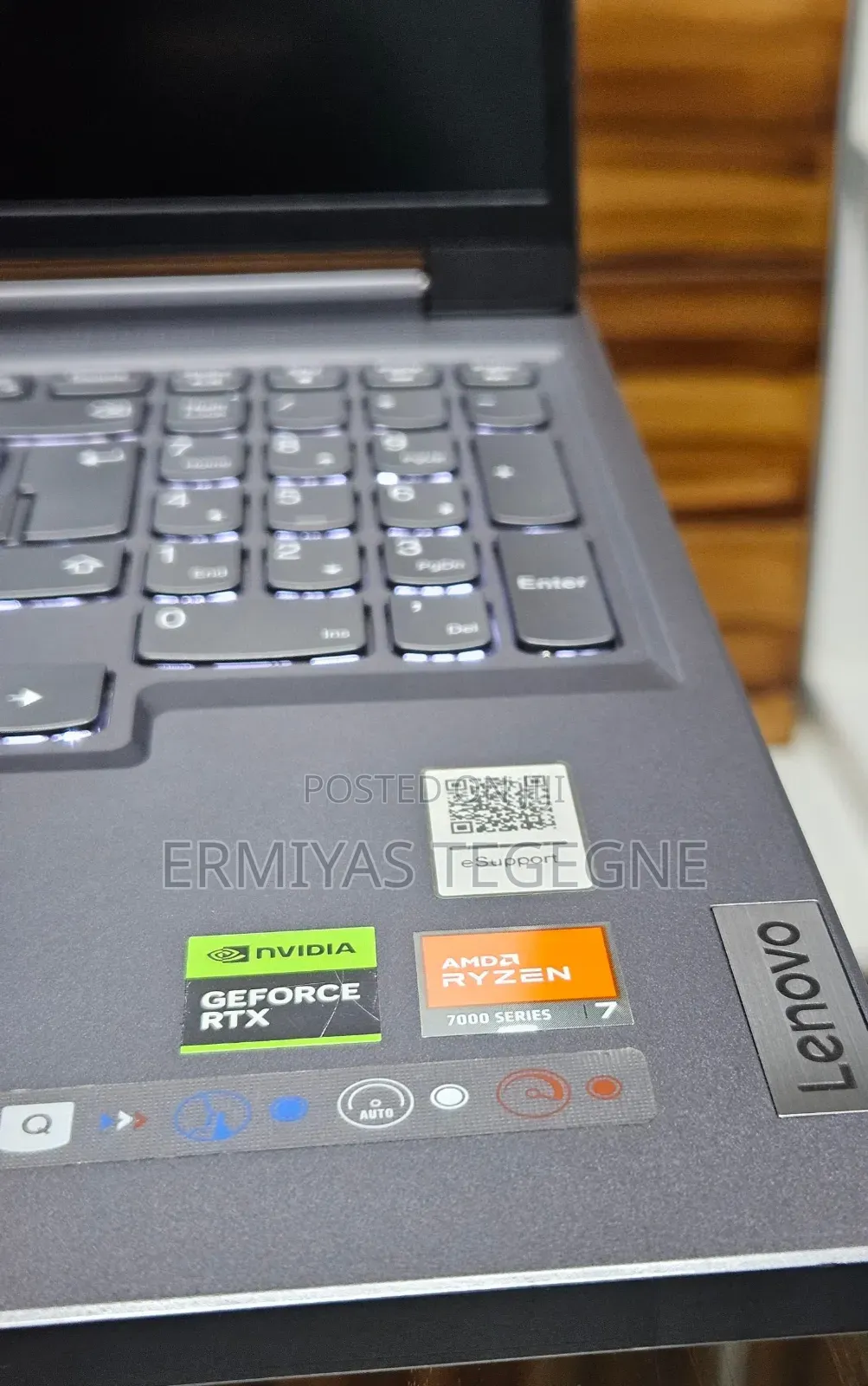 New Laptop Lenovo Legion 5 16GB AMD Ryzen 7 SSD 512GB