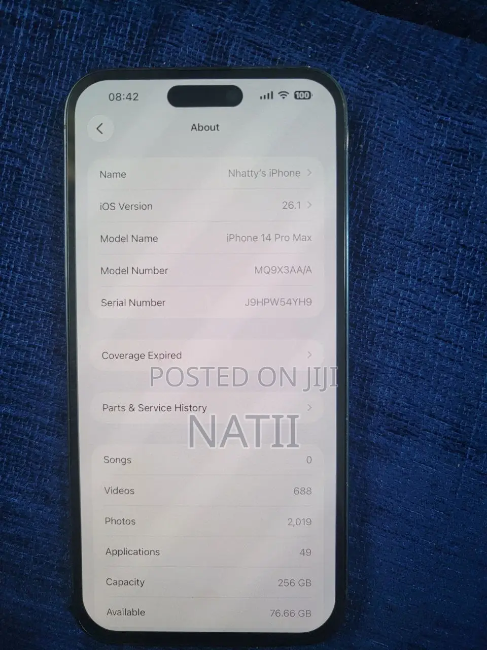 Apple iPhone 14 Pro Max 256 GB Purple