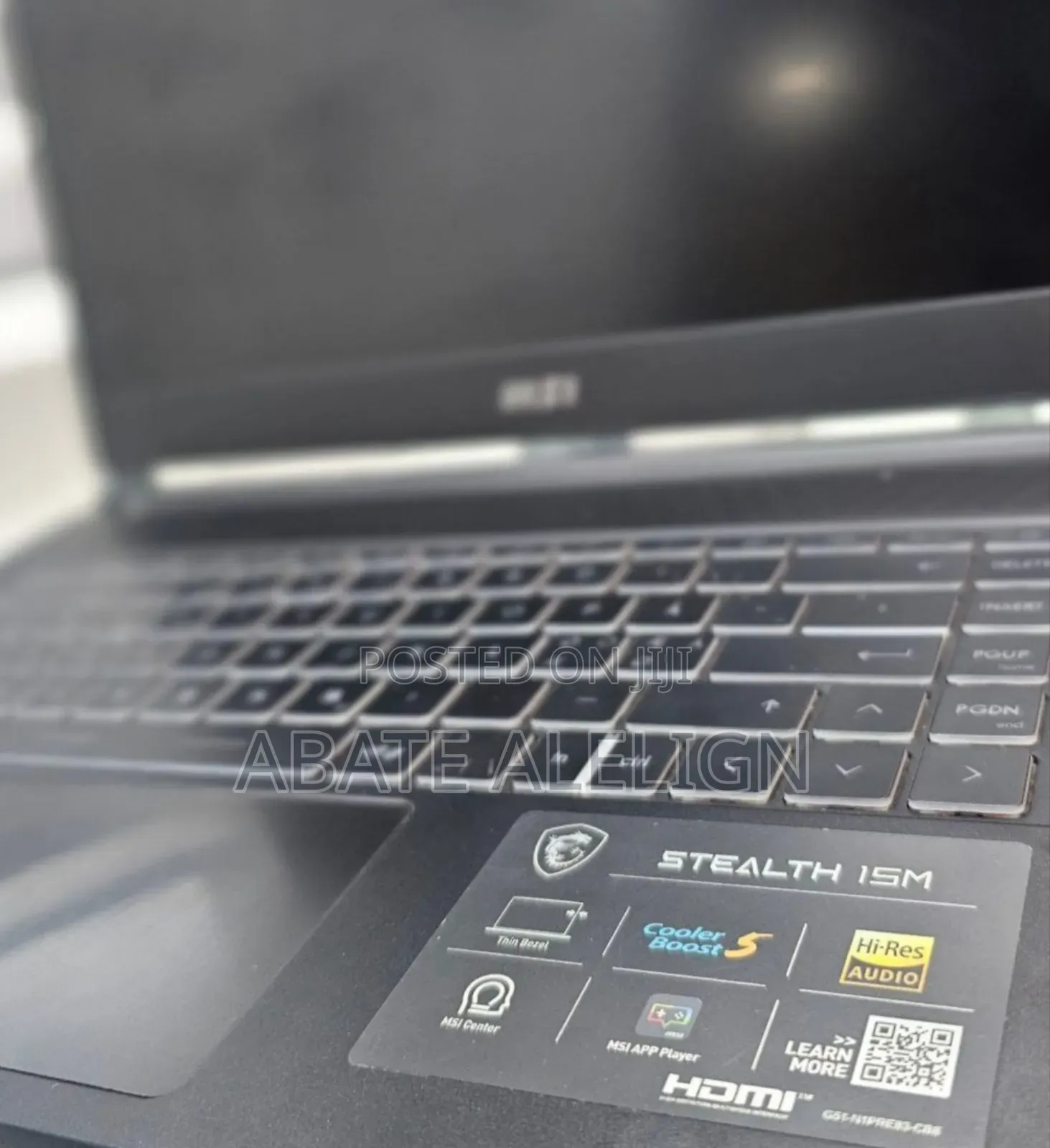 New Laptop MSI Stealth 16 AI Studio 16GB Intel Core I7 SSD 1T