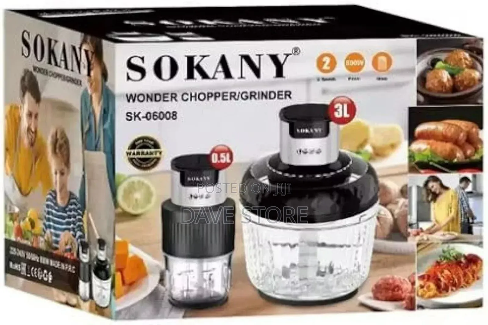 Sokany Wonder Chopper / Grinder – Sk-06008