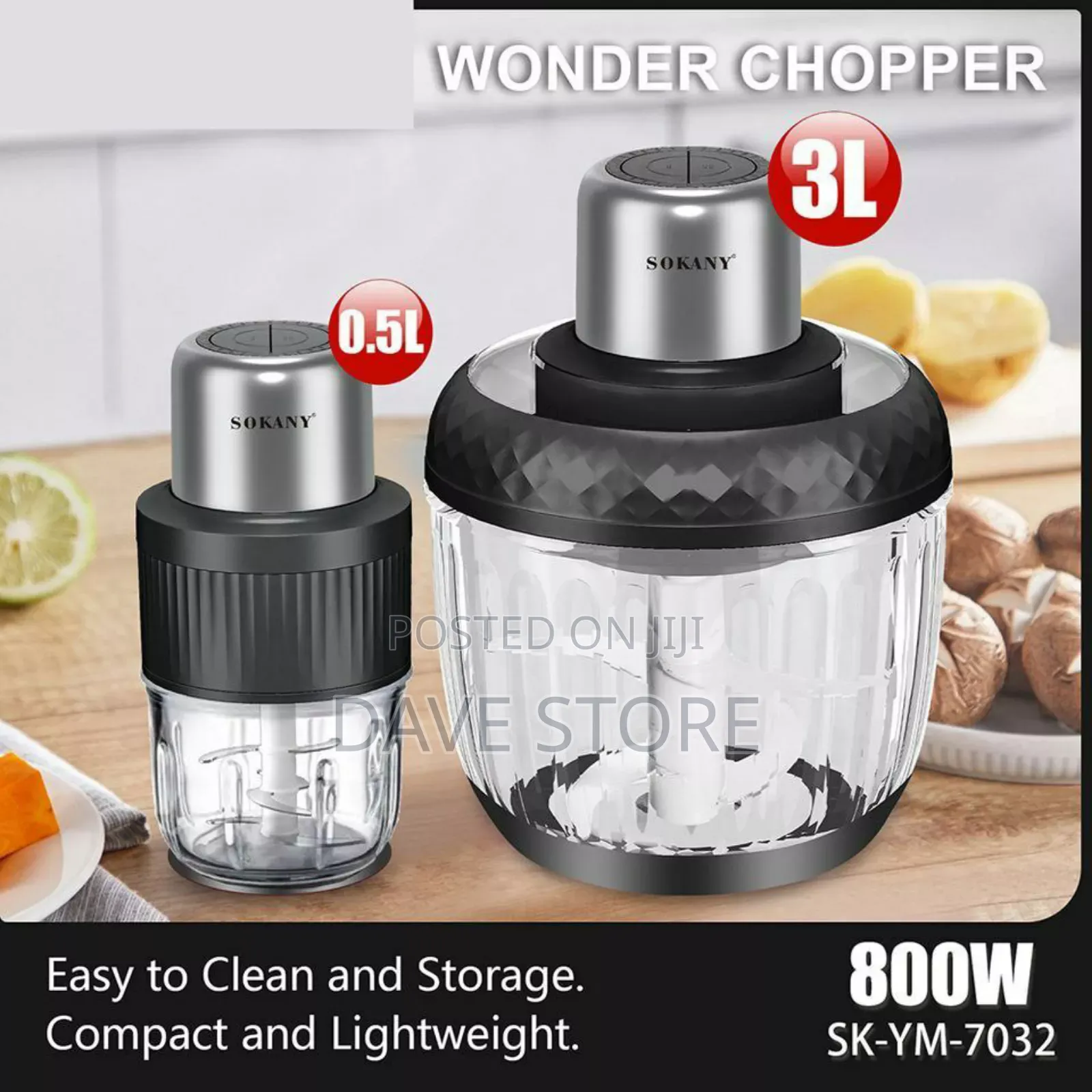 Sokany Wonder Chopper / Grinder – Sk-06008