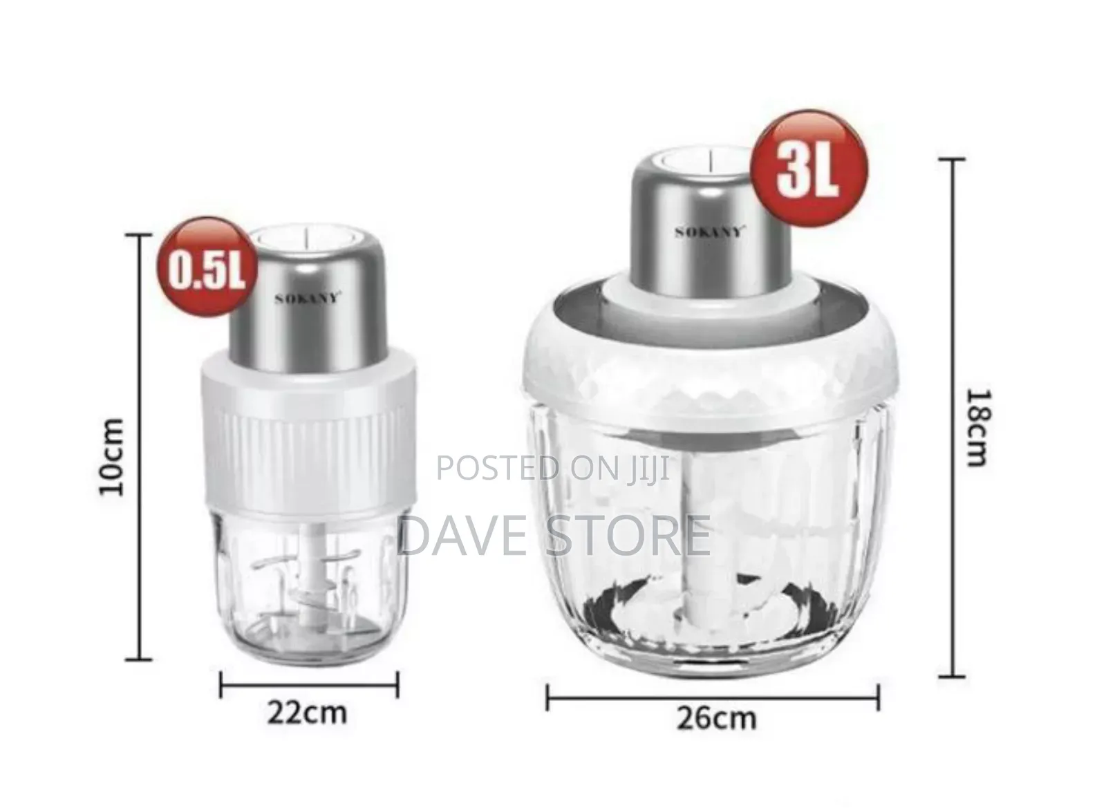 Sokany Wonder Chopper / Grinder – Sk-06008