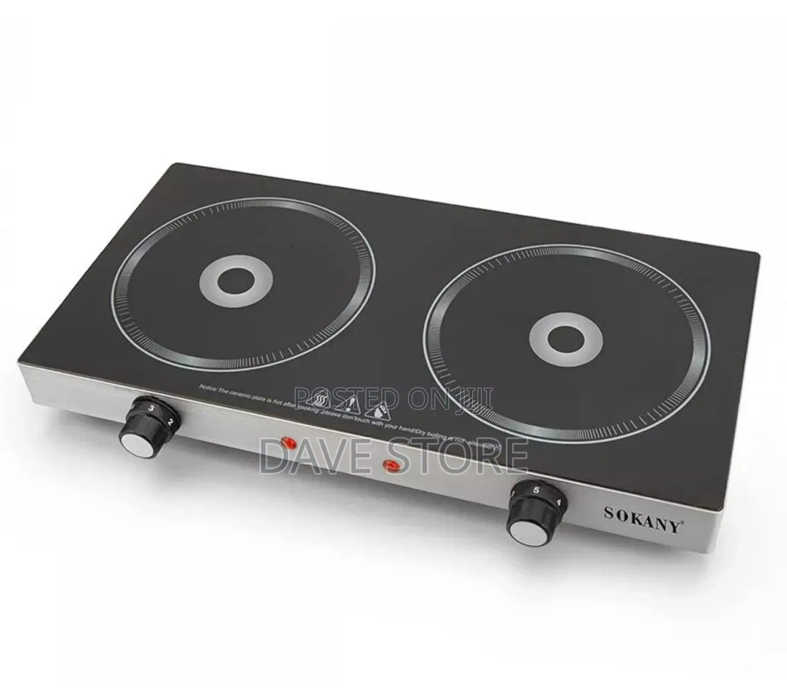 High Quality Sokany Radiant Touch Stove ገብቷል