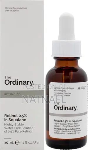 The Ordinary Retinol 0.5% in Squalane, a Highly Stable, Water-Free