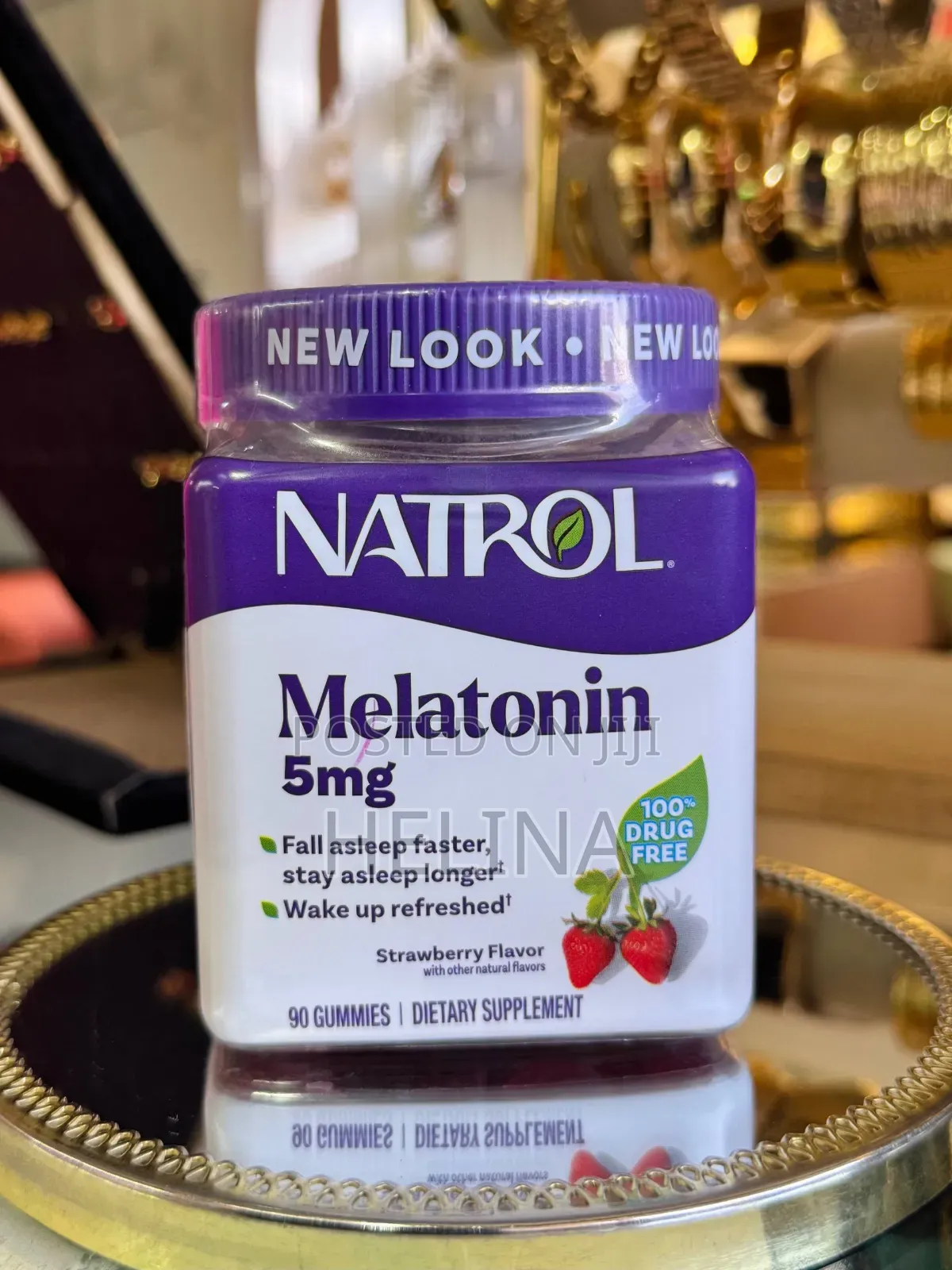 Natrol Melatonin 5mg Gummies in Strawberry FlavorOriginal From Usa