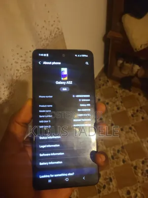 Samsung Galaxy A52 128 GB Black