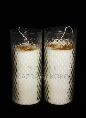 Candles Hand-Poured Scented | 500g Soy Paraffin Blend | Long Burn