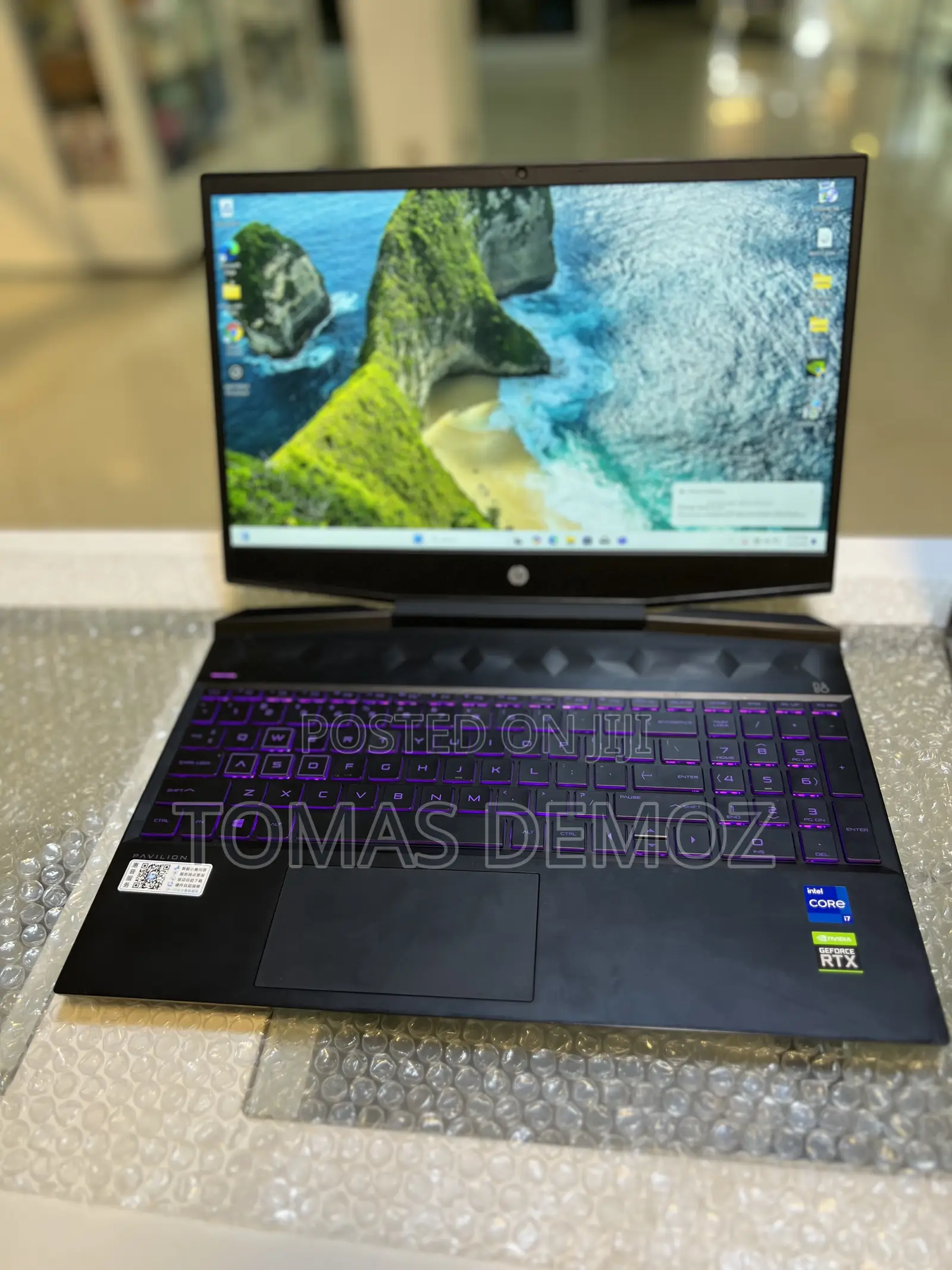 New Laptop HP Pavilion Power 15 16GB Intel Core I7 SSD 512GB