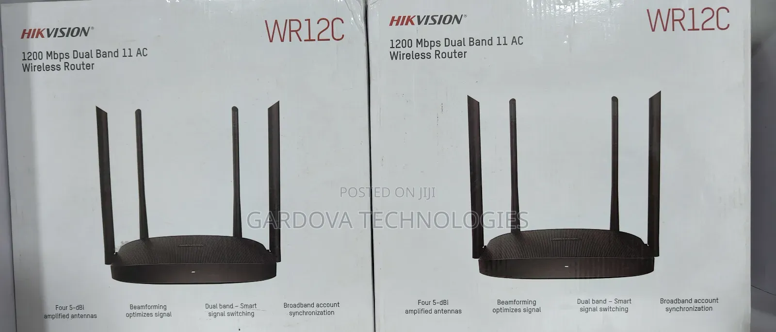 Hikvision Wr12c Dual Band Wireless Router – Brand New