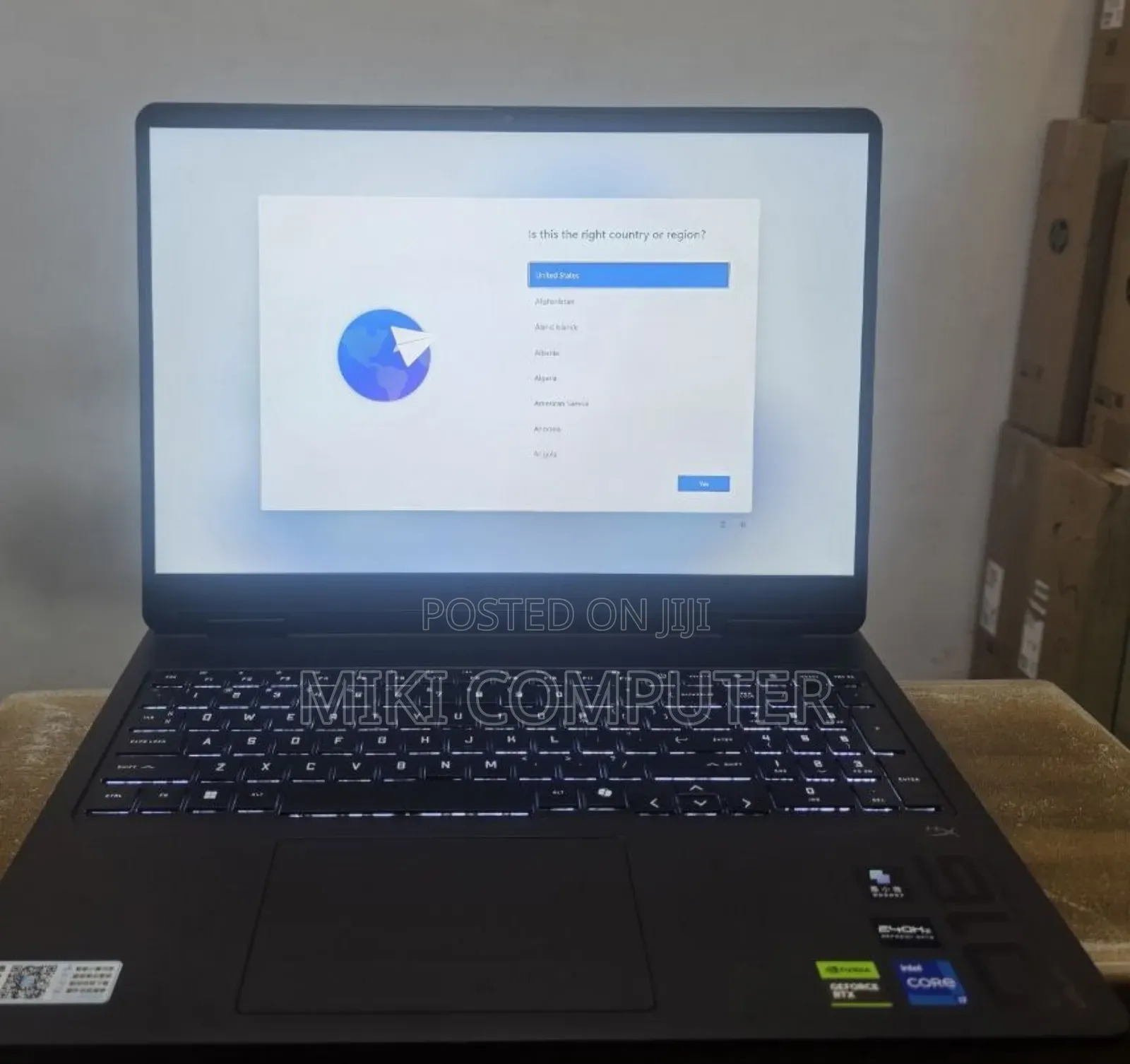 New Laptop HP Omen 16 16GB Intel Core I7 SSD 1T