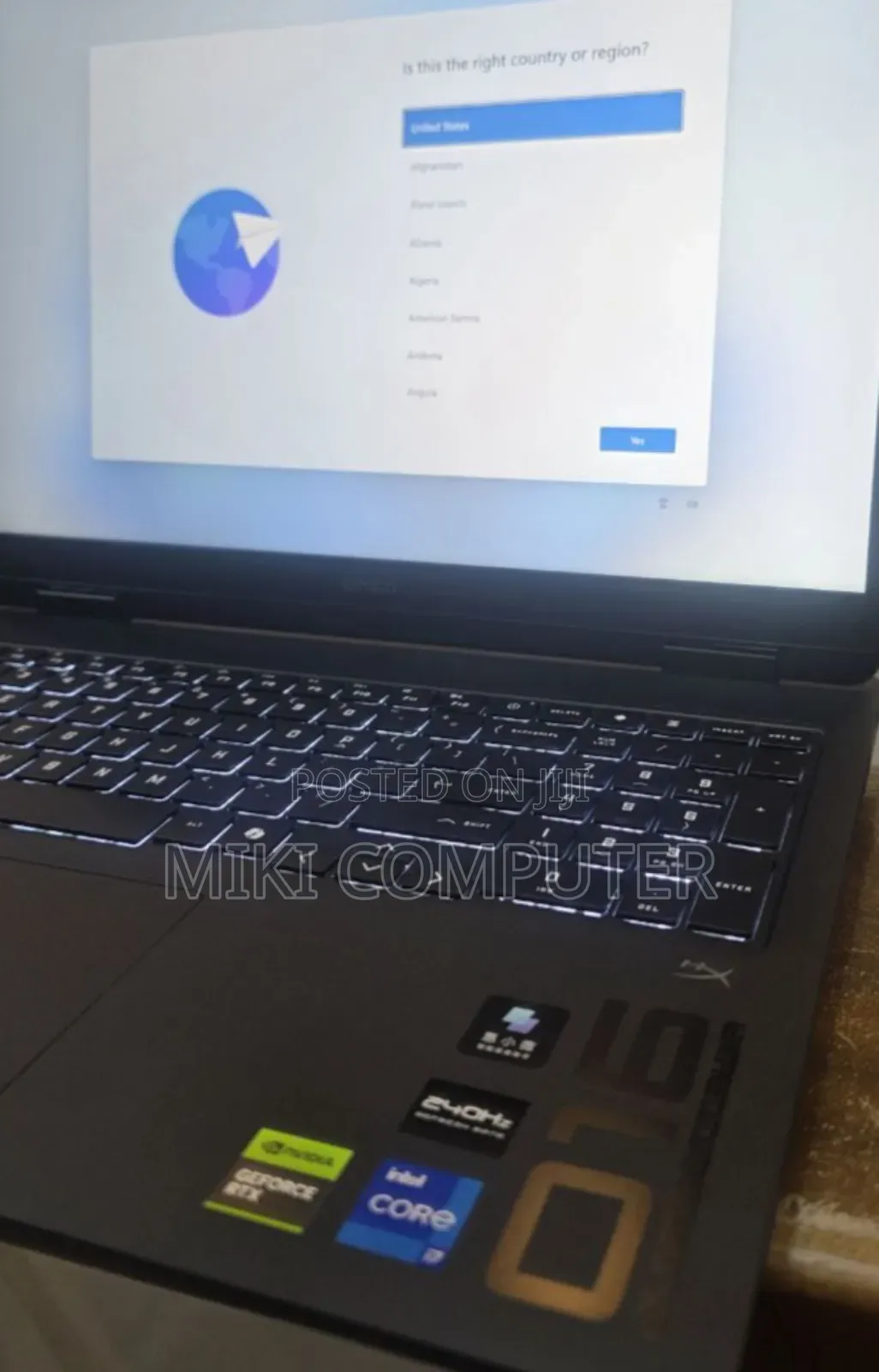 New Laptop HP Omen 16 16GB Intel Core I7 SSD 1T