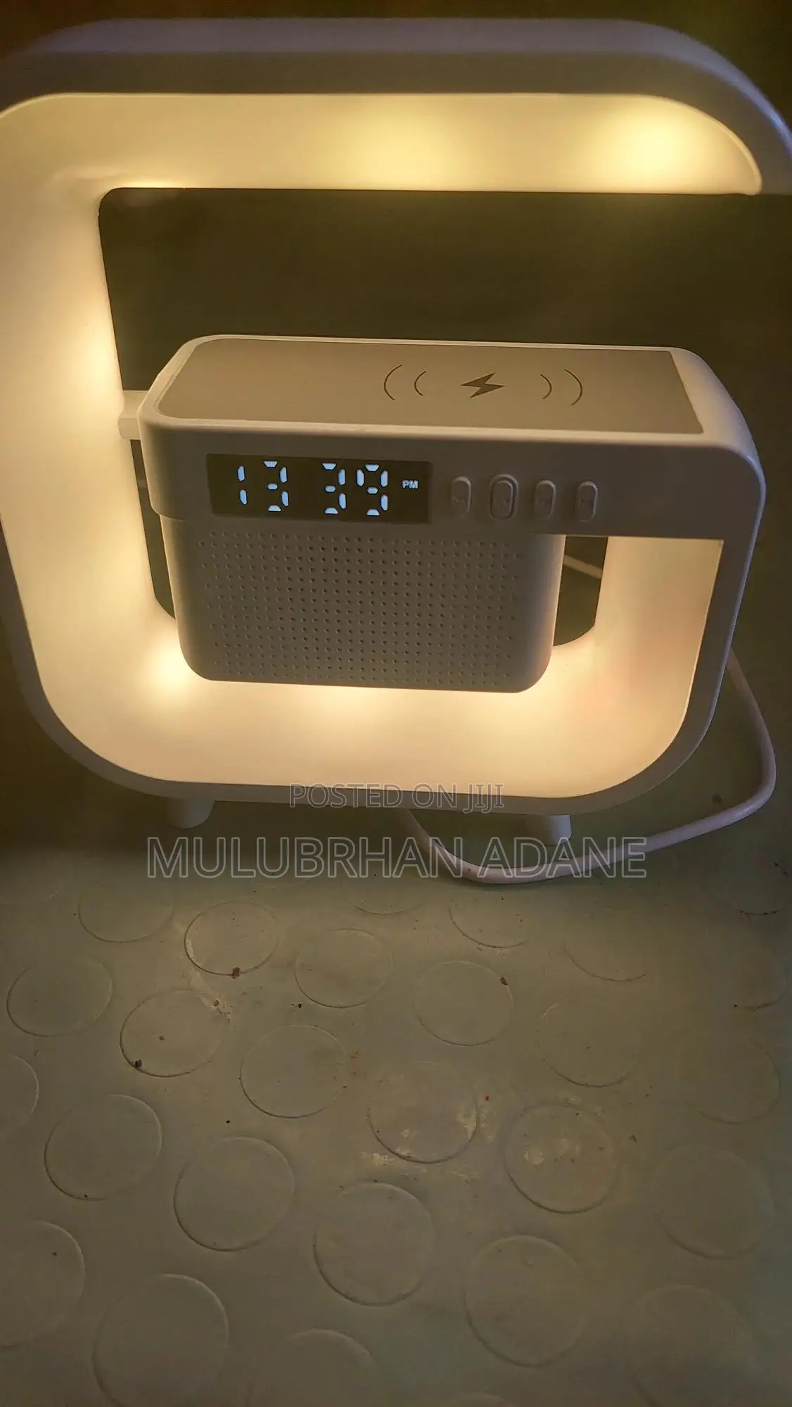 All-in-One Smart Led Wireless Charging Speaker