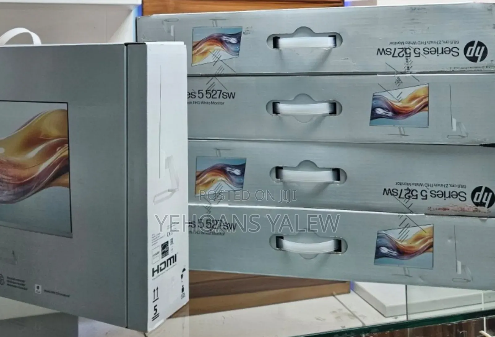 Brand New White Monitor Quanti 1920x1080 Model - Series 5 527s