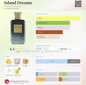 Khadlaj Island Dreams Extrait De Parfum