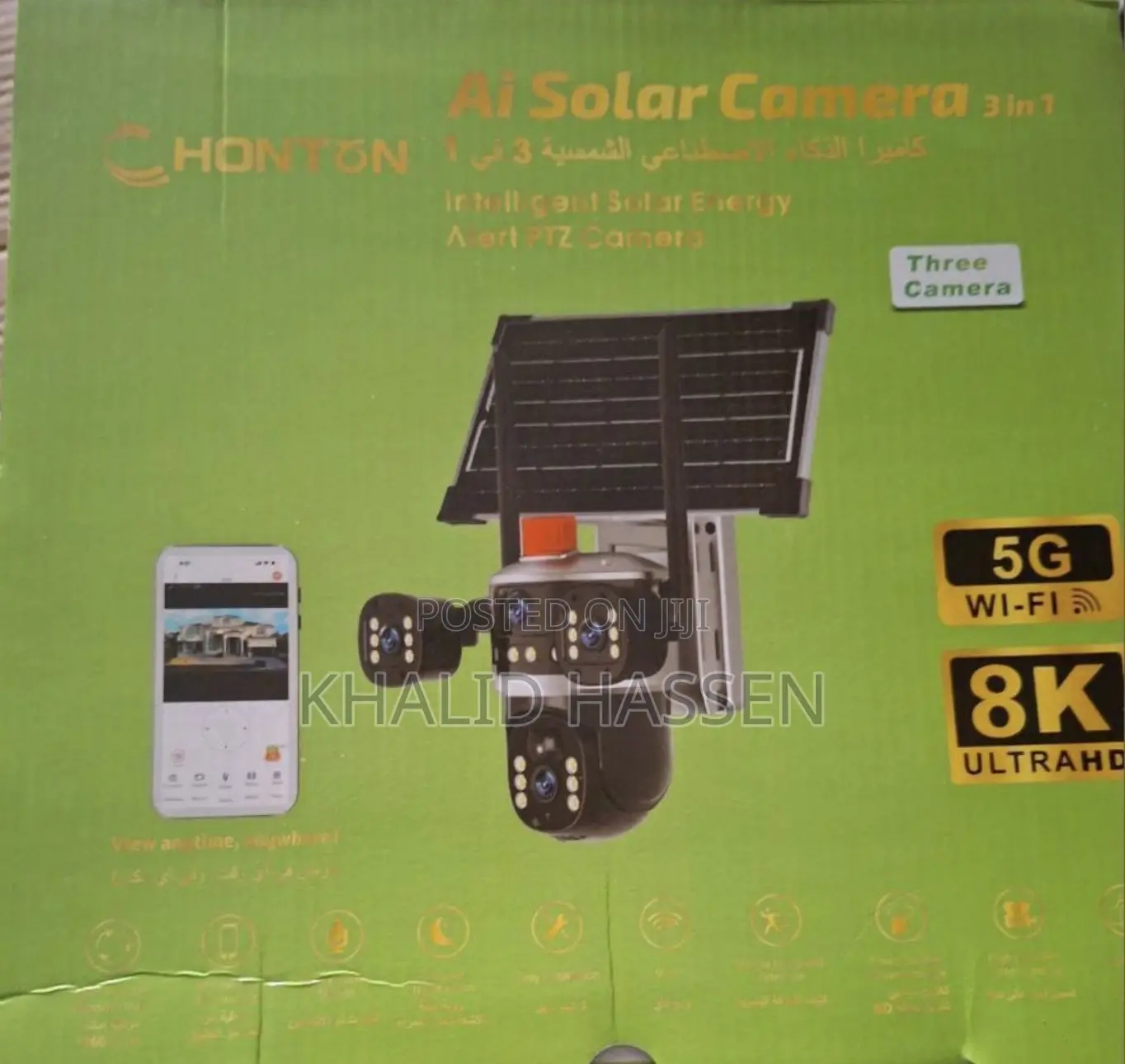 Chonton Ai Solar Camera 3im1 Ultrand