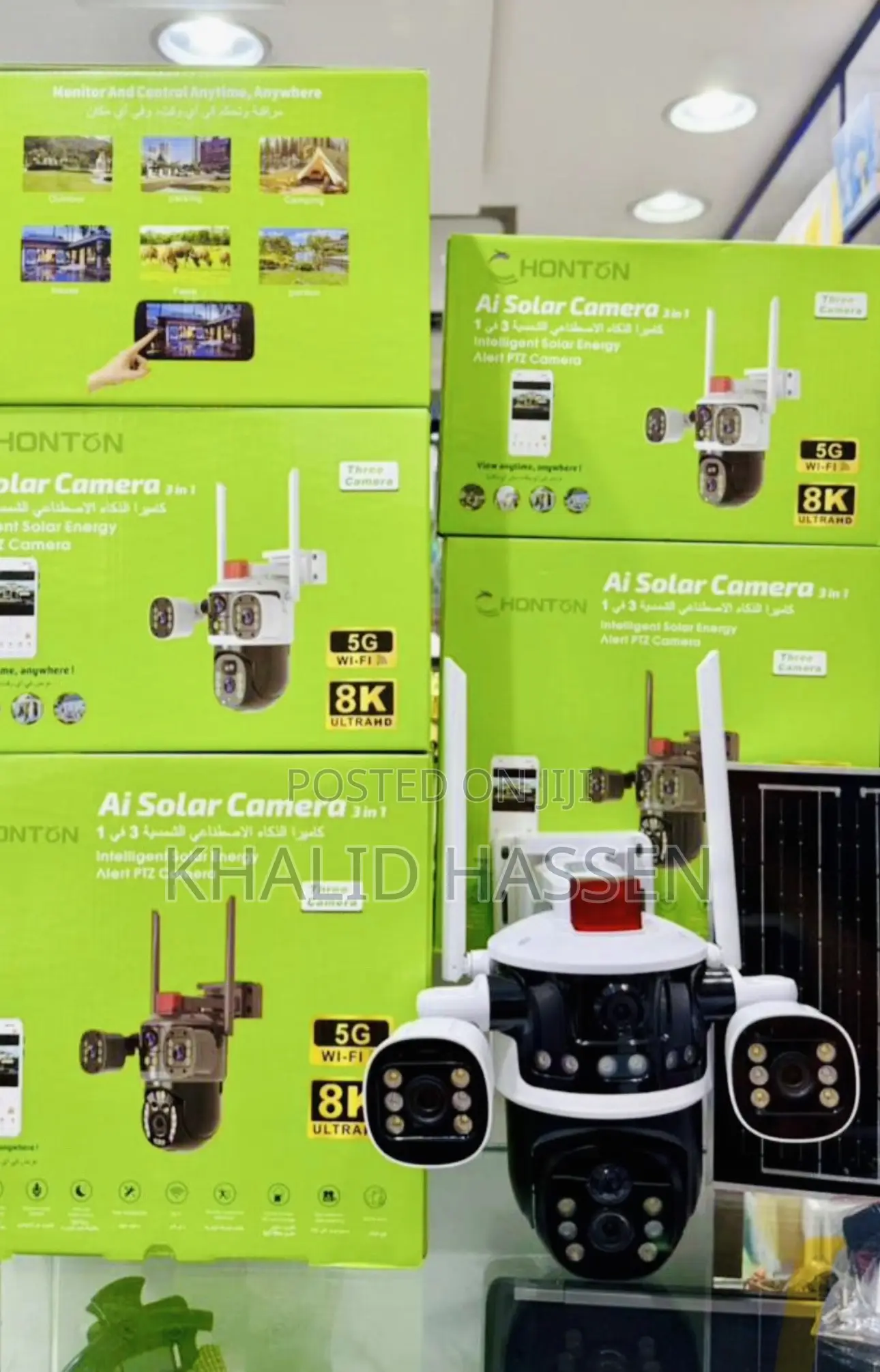 Chonton Ai Solar Camera 3im1 Ultrand