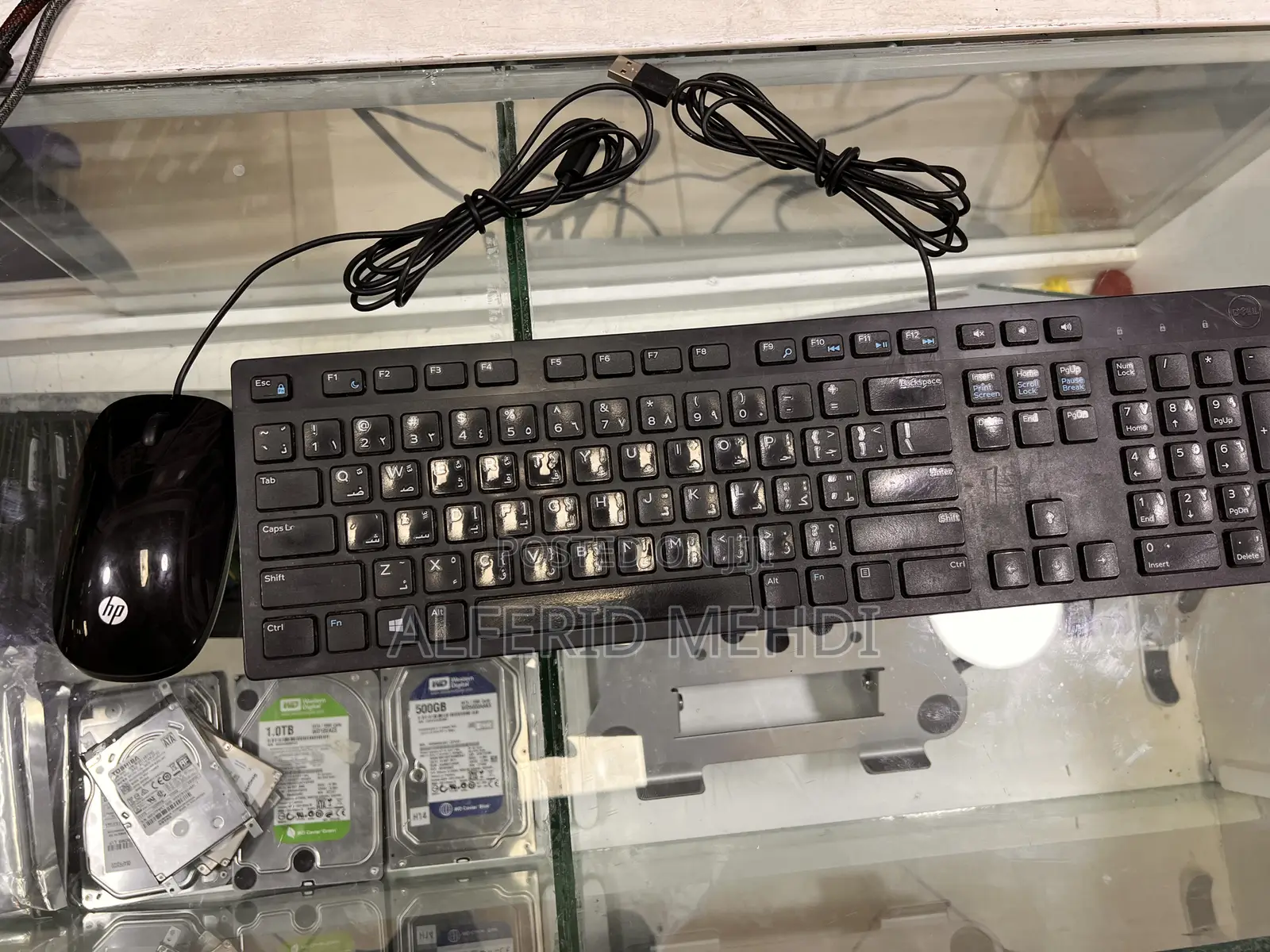 Used Dell Mouse and Keyboard