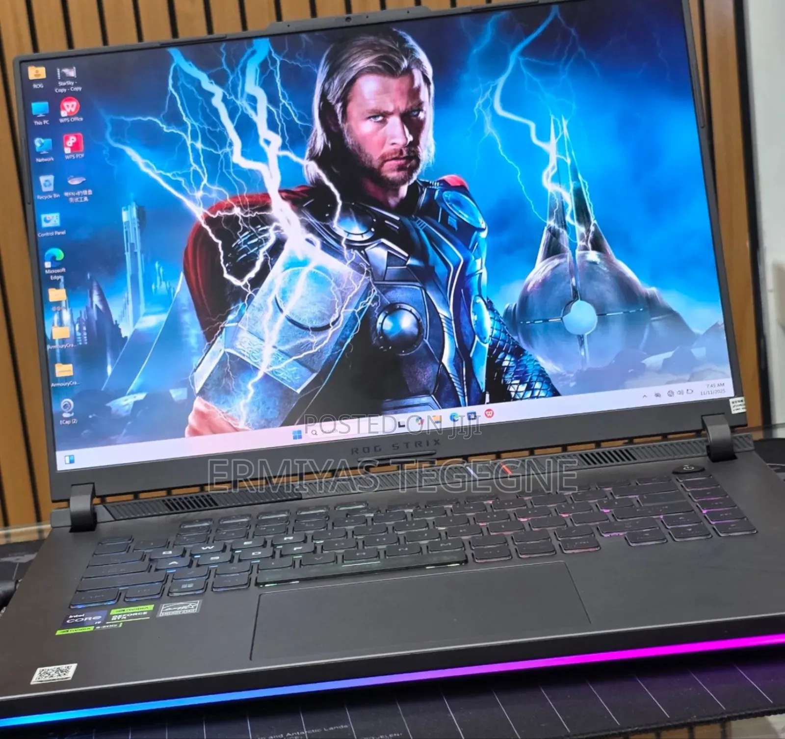 New Laptop Asus ROG Strix G15 16GB Intel Core I5 SSD 512GB