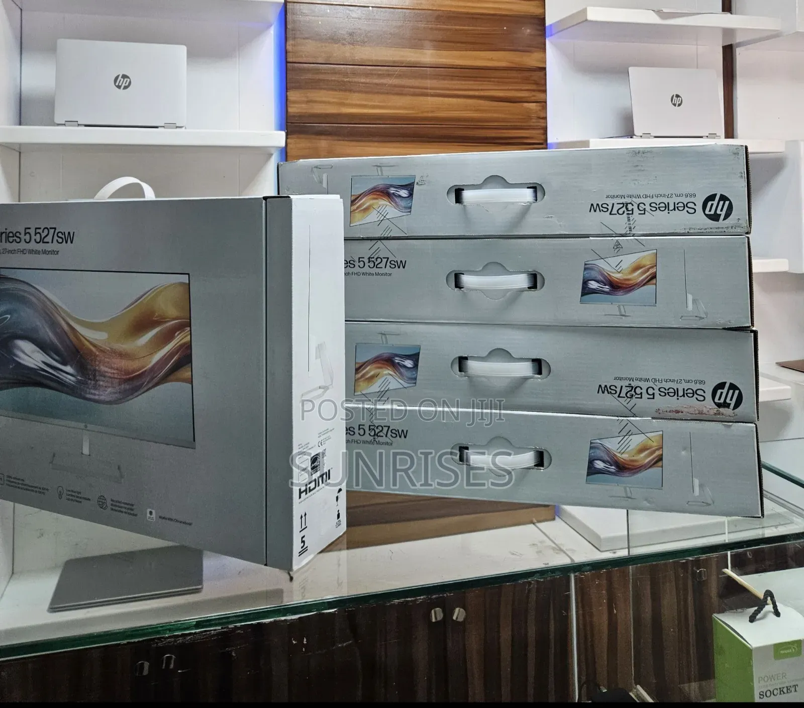 New 27 Inch White Moniter