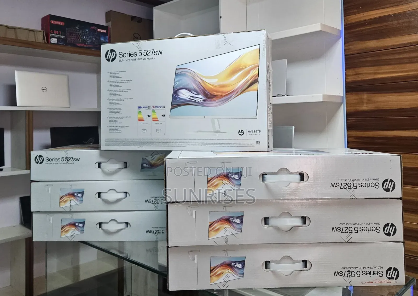 New 27 Inch White Moniter