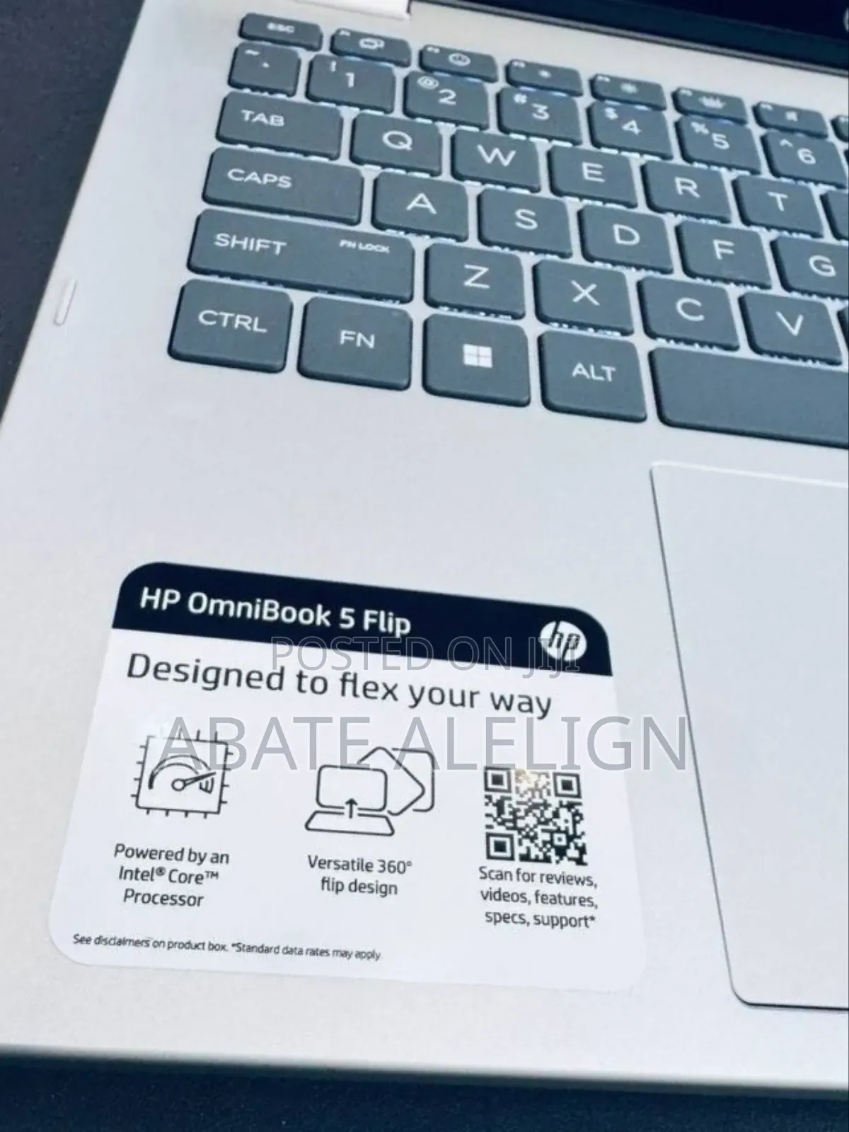 New Laptop HP OmniBook 5 Flip 14-Fp0023dx 16GB Intel Core I7 SSD 512GB