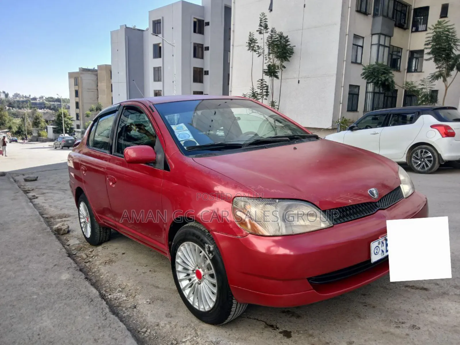 Toyota Platz 2002 Red