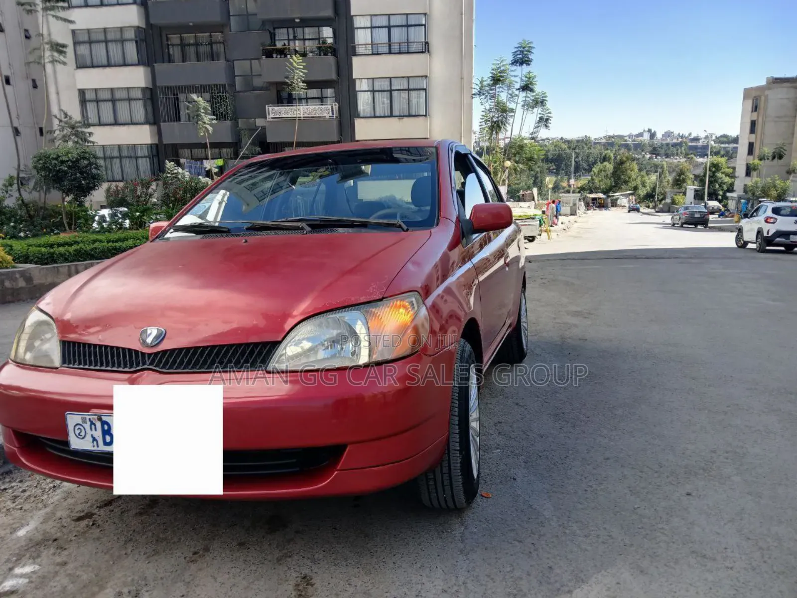 Toyota Platz 2002 Red
