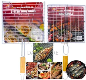 3 Fish BBQ Grill Net