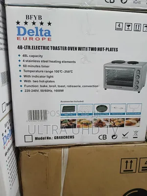 Bfyb Delta Europe Ion: Bak 48-ltr.Electric Toaster Oven With Two