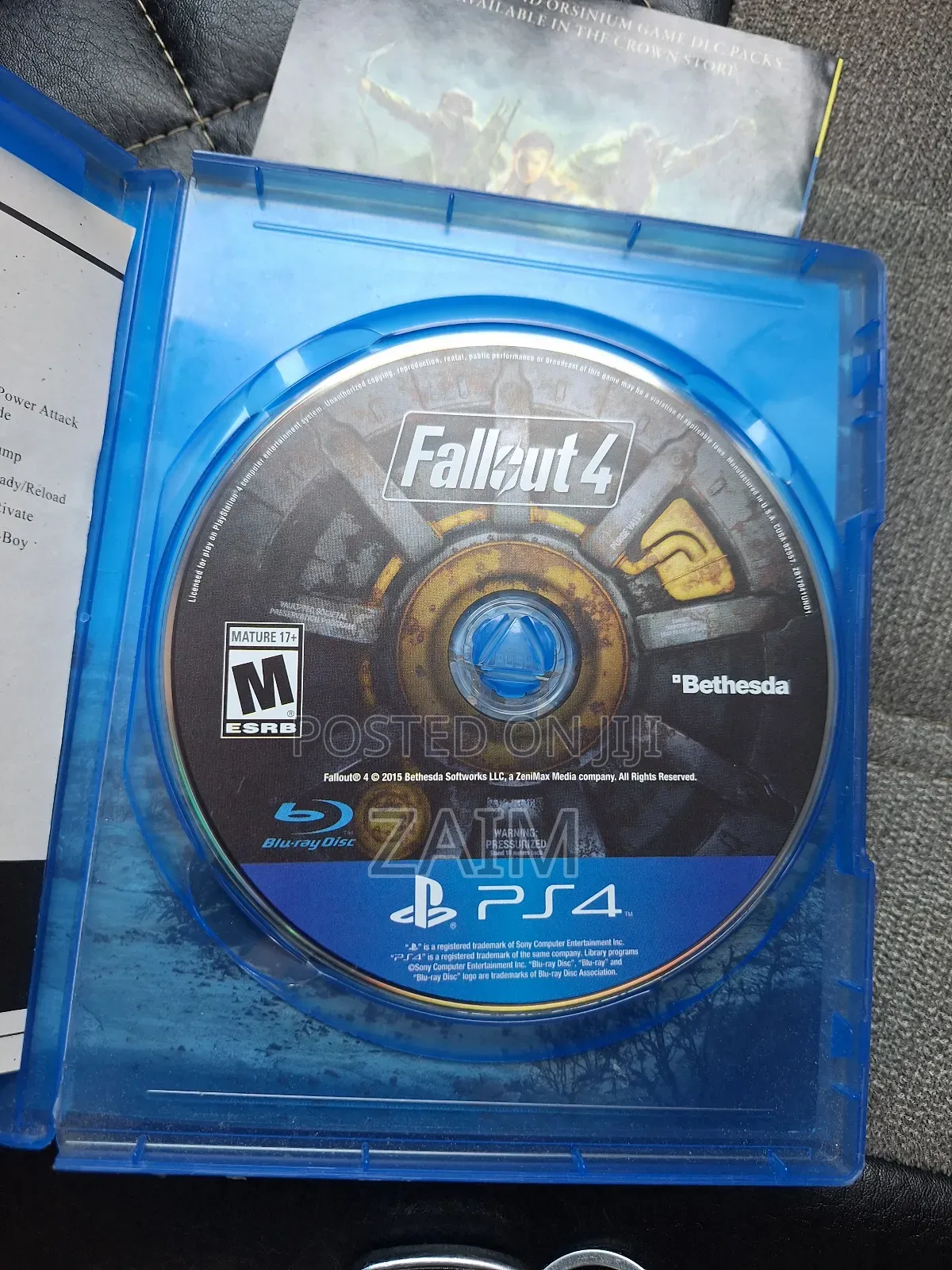 Fallout4 Playstation 4 Game Cd