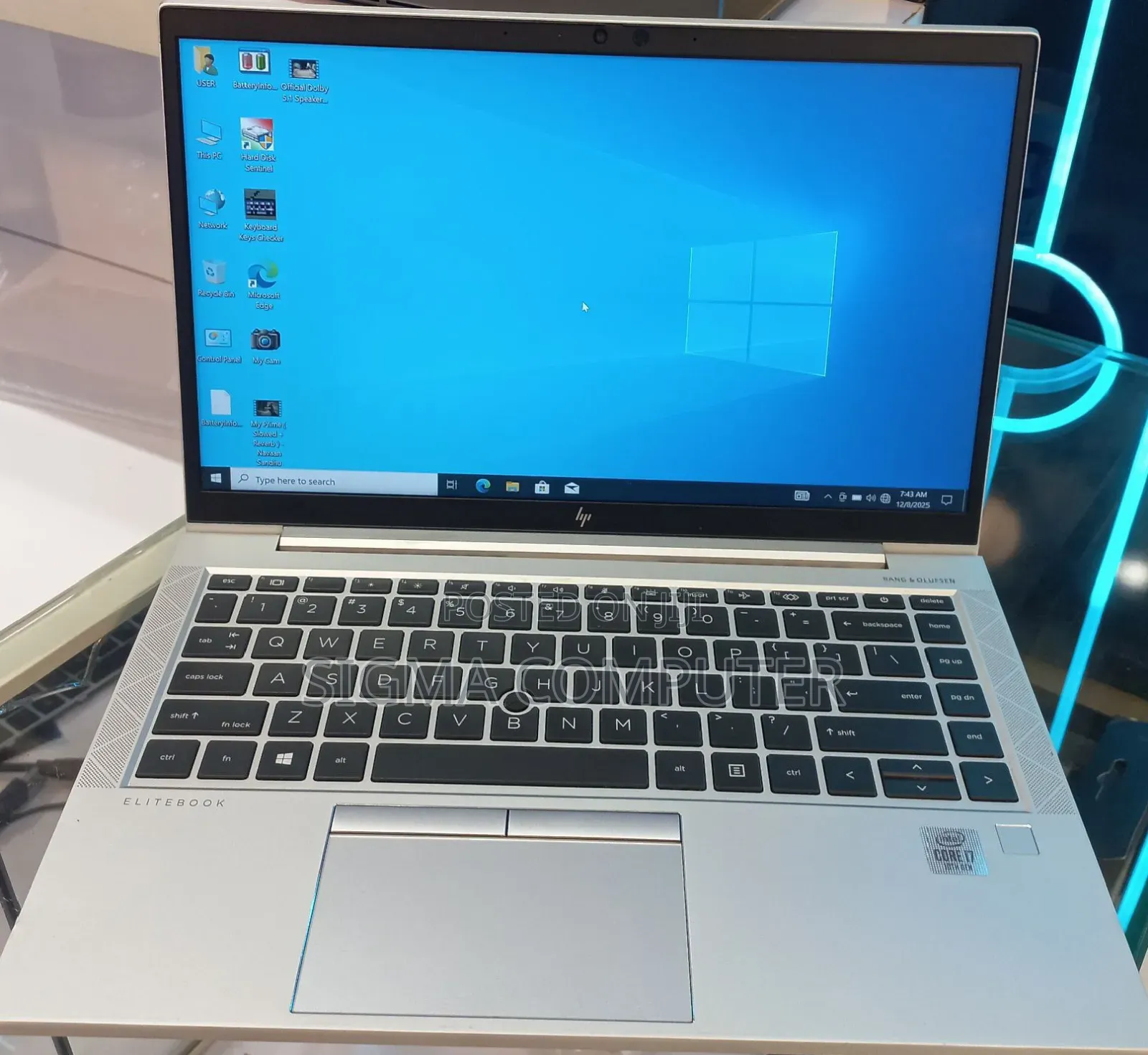 New Laptop HP EliteBook 840 16GB Intel Core I7 SSD 512GB