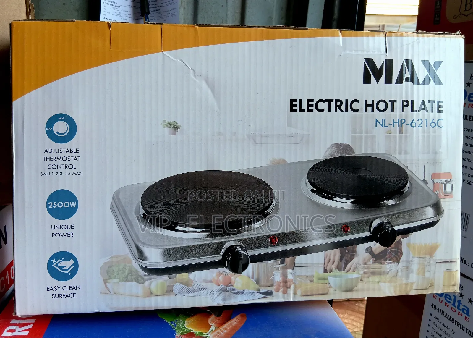 Max Electric Stove 2hot Plate New Price