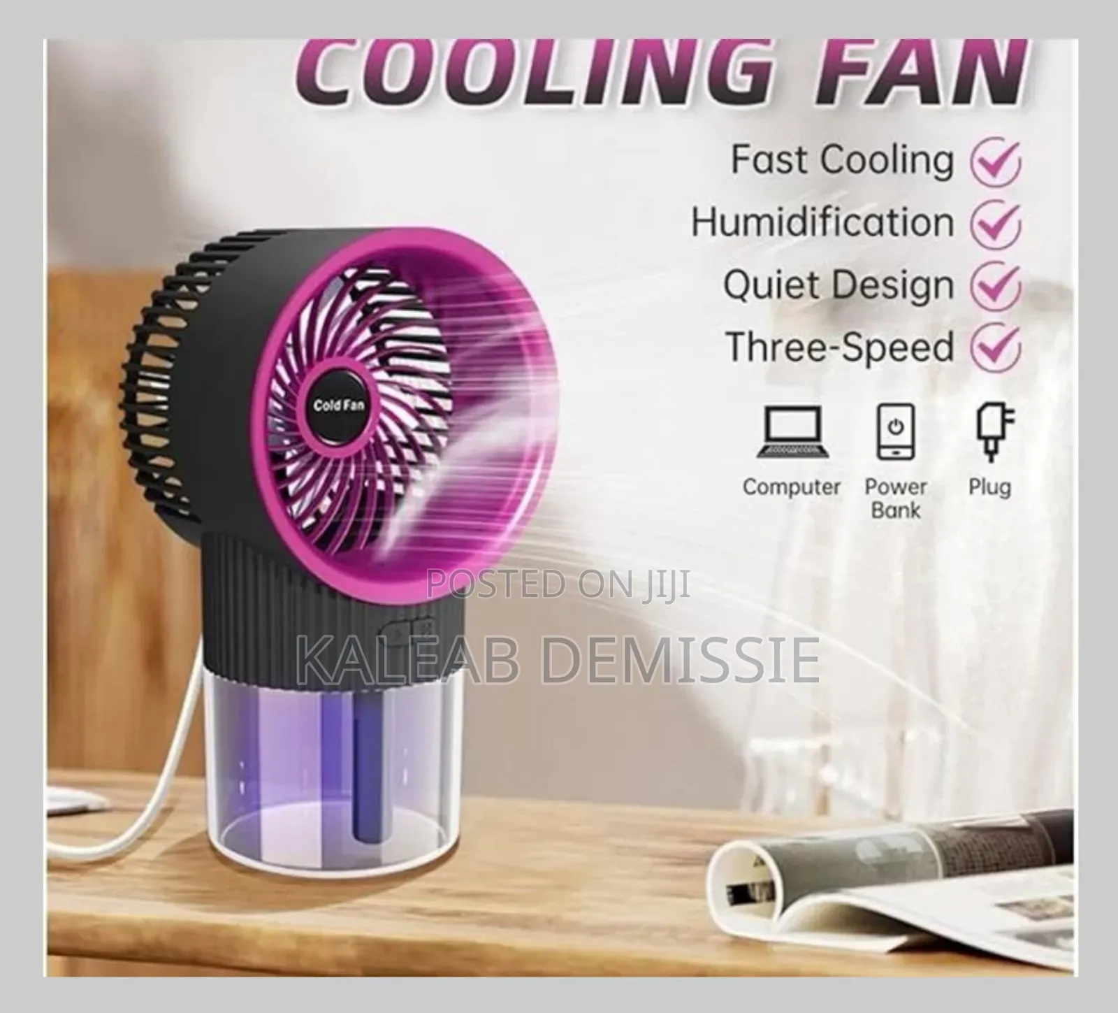 Mini Air Conditioner Cooling Fan