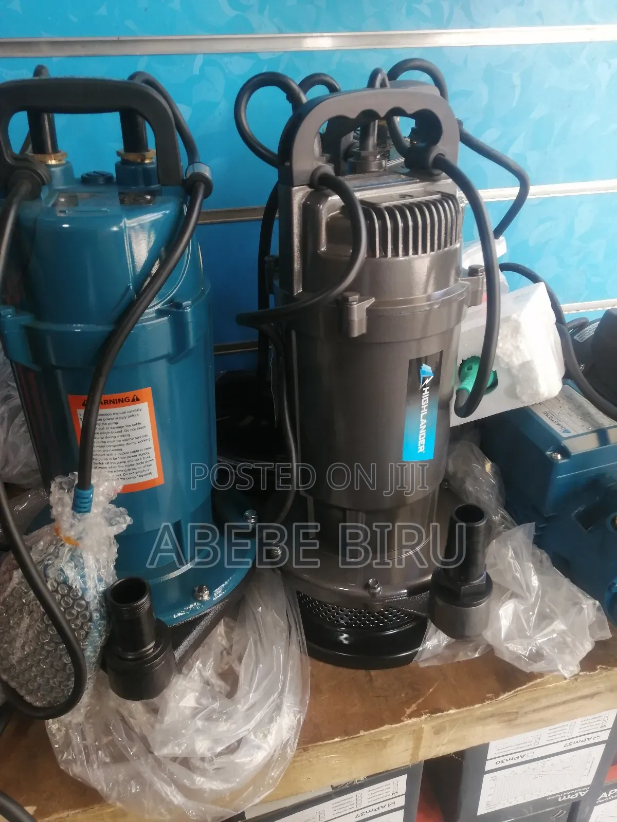 Highlander 1hp Submersible Water Pump