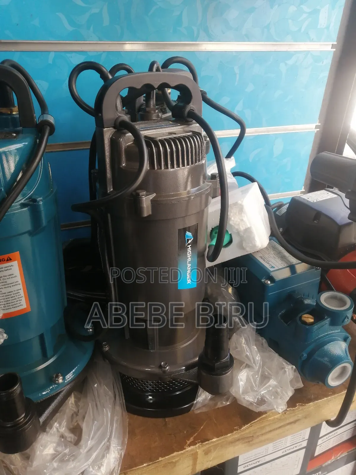 Highlander 1hp Submersible Water Pump
