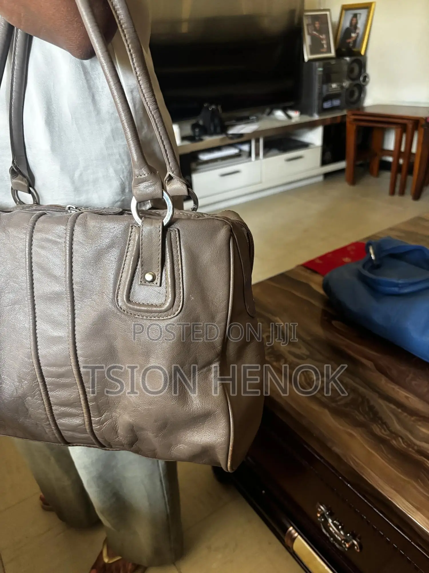 Real Leather Hand Bag