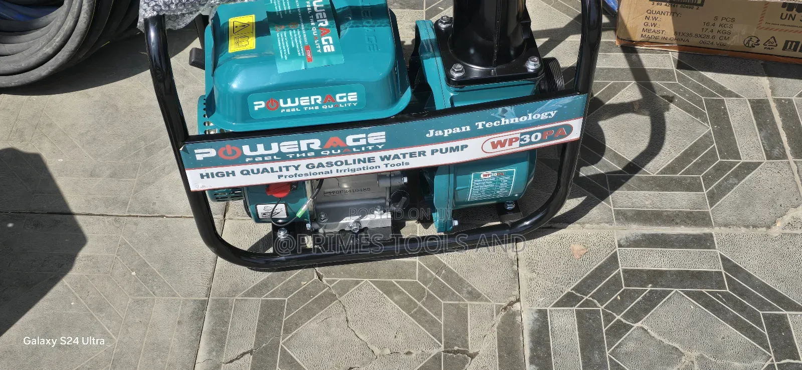 3 Inch Gasoline Water Pump!